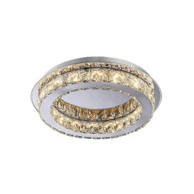   Luxera Movida 62400 kristály mennyezeti lámpa, 32W LED, 3000K