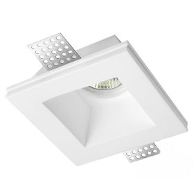   Nova Luce Tobia 41825801 gipsz álmennyezeti spotlámpa, 1x10W GU10 LED