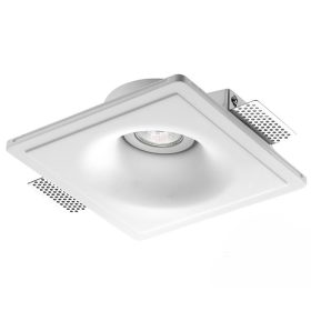   Nova Luce Tobia 61844801 gipsz álmennyezeti spotlámpa, 1x10W GU10 LED