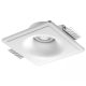 Nova Luce Tobia 61844801 gipsz álmennyezeti spotlámpa, 1x10W GU10 LED