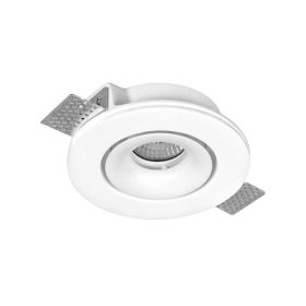   Nova Luce Neiva 620017 gipsz álmennyezeti spotlámpa, 1x10W GU10 LED