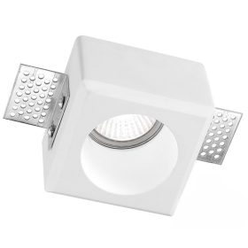   Nova Luce Cosimo 7100461 gipsz álmennyezeti spotlámpa, 1x10W GU10 LED