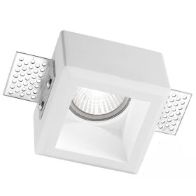   Nova Luce Tobia 7100481 gipsz álmennyezeti spotlámpa, 1x10W GU10 LED