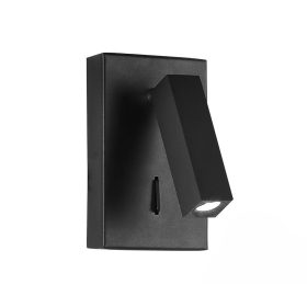   Nova Luce Dona 9081352 fali spotlámpa, 3W LED, 3000K, 180 lm