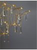 Nova Luce Goro 9116820 kristály csillár, 20W LED, 3000K, 2000 lm