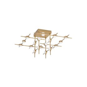   Nova Luce Atomo 9180618 mennyezeti lámpa, 18x2,4W LED, 3000K, 3024 lm