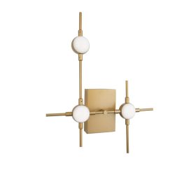   Nova Luce Atomo 9180673 falilámpa, 3x2,4W LED, 3000K, 504 lm