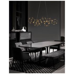   Nova Luce Nebula 9186807 függeszték, 33,6W LED, 3000K, 2352 lm