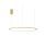 Nova Luce Tarquin LED függeszték, 58W LED, 3000K, NL-9345610