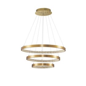   Nova Luce Preston 9862853 függeszték, 112W LED, 3000K, 4731 lm