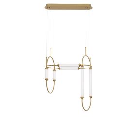   Nova Luce Zimba 9862873 függeszték, 54W LED, 3000K, 5546 lm