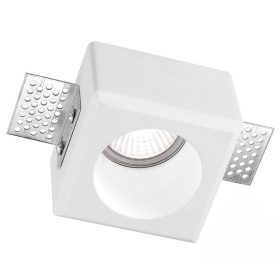   Nova Luce Cosimo 9879109 gipsz álmennyezeti spotlámpa, 1x10W GU10 LED