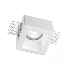   Nova Luce Tobia 9879110 gipsz álmennyezeti spotlámpa, 1x10W GU10 LED
