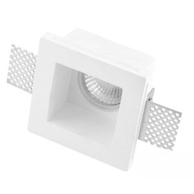   Nova Luce Tobia 9879113 gipsz álmennyezeti spotlámpa, 1x10W GU10 LED