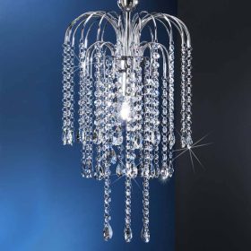 Onli PIOGGIA/P. 4698/P kristály csillár, 1xE27