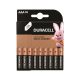 Duracell LR03 MN2400 AAA basic fotóelem, 18 db