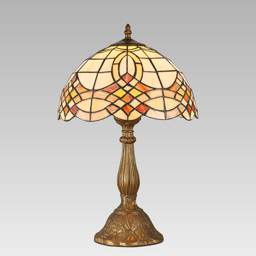 Prezent 139 Tiffany asztali lámpa, 1x60W E27