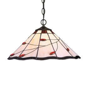 Prezent 172 Tiffany függeszték, 2x60W E27