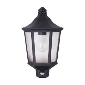   Prezent Tulsa 31601 mozgásérzékelős kültéri falilámpa, 1x60W E27, IP44