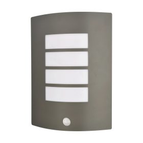   Prezent Memphis 61022 mozgásérzékelős kültéri falilámpa, 1x15W E27, IP44