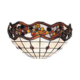 Prezent 99 Tiffany falilámpa, 1x40W E14