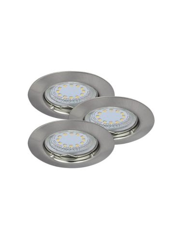 Rábalux Lite 1163 beépíthető fix spotlámpa szett, 3x3W GU10 LED