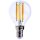 Rábalux 1399 filament LED E14 G45 kisgömb fényforrás, 6W, 3000K, 800 lm