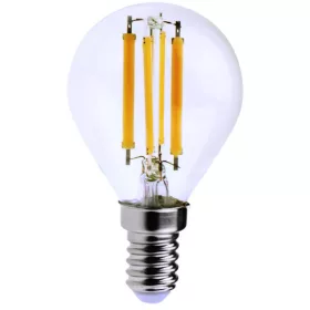   Rábalux 1400 filament LED E14 G45 kisgömb fényforrás, 6W, 4000K, 850 lm