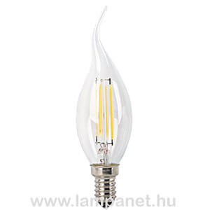 Rábalux 1593 LED gyertyaláng 4W E14, 450 lm, 360°, 2700K