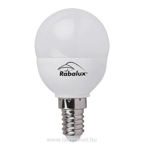 Rábalux 1632 LED kisgömb 5W E14, 415 lm, 155°, 4000K