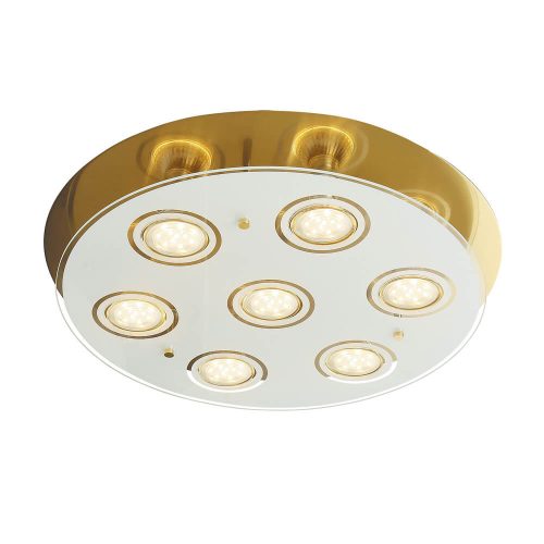 Rábalux Naomi 2257 mennyezetlámpa, 9x5W GU10 LED, 3000K, 9x400lm