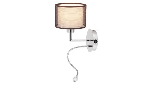 Rábalux Anastasia 2629 falilámpa olvasófejjel, 1x60W E27+1W LED