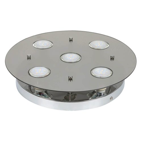 Rábalux Naomi 2645 mennyezeti lámpa, 5x5W GU10 LED, 3000K, 5x400 lm