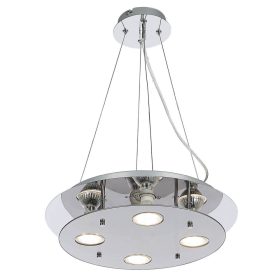   Rábalux Naomi 2647 függeszték, 4x5W GU10 LED, 3000K, 4x400 lm