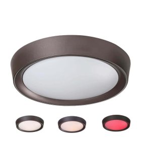   Rábalux Mokka 2987 távirányítós mennyezetlámpa, 24W LED, 3000K-6000K+RGB, 2000 lm