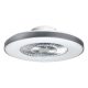 Rábalux Dalfon 6858 távirányítós, ventilátoros mennyezetlámpa, 40W LED, 3000K-6000K, 1700 lm