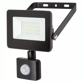   Rábalux Flood 7067 mozgásérzékelős LED reflektor, 20W, 4000K, 2200 lm, IP65