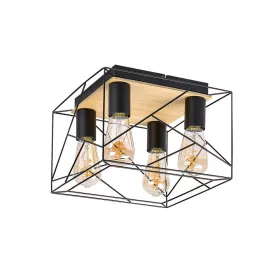 Rábalux BOIRE 71024 mennyezeti lámpa, 4xE27