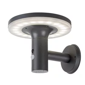   Rábalux Alaska 77017 napelemes, mozgásérzékelős kültéri falilámpa, 10W LED, 4000K, 250 lm, IP44