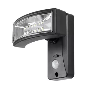   Rábalux Valpovo 77019 napelemes, mozgásérzékelős kültéri falilámpa, 2,4W LED, 4000K, 250 lm, IP44