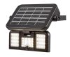 Rábalux Lihull 77020 napelemes, mozgásérzékelős kültéri falilámpa, 9,6W LED, 4000K, 500 lm, IP44