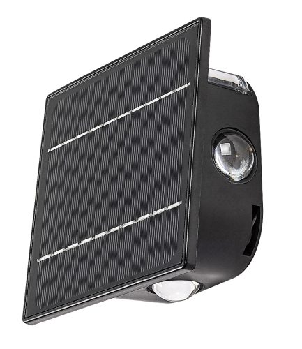 Rábalux Emmen 77034 kültéri szolár falilámpa, 0,5W LED, 3000K-6000K, 50 lm,IP54