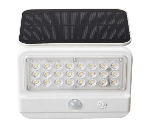 Rábalux Flaxton 77090 mozgásérzékelős kültéri szolár falilámpa, 7W LED, 4000K, 700 lm,IP54