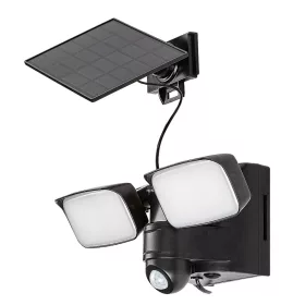  Rábalux Leszno 77091 mozgásérzékelős kültéri szolár reflektor, 10W LED, 4000K, 800 lm,IP54