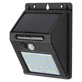   Rábalux Ostrava 7880 napelemes, mozgásérzékelős falilámpa, 1,3W LED, 4000K, 100 lm, IP44