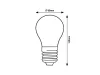 Rábalux 79019 filament LED fényforrás E27 7W, 3000K, 1520 lm