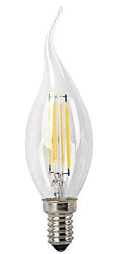 Rábalux 79145 LED gyertyaláng 4W E14, 470 lm, 360°, 2700K