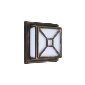 Rábalux Darius 8190 kültéri mennyezeti/fali lámpa, 2x60W