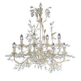 Searchlight Almandite 2498-8CR kristály csillár, 8x40W