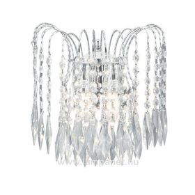Searchlight Waterfall 4172-2 kristály falilámpa, 2x60W
